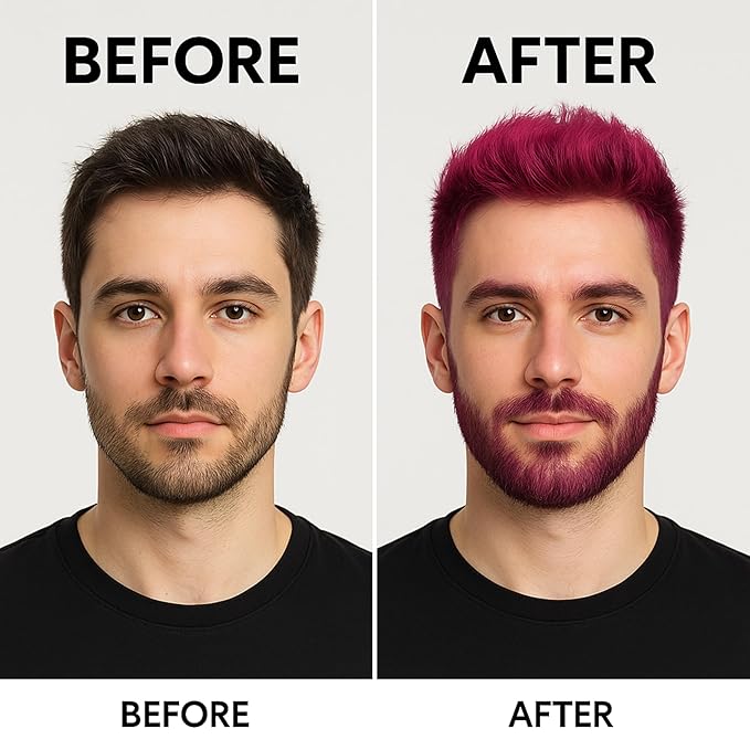 Morfose Ossion Semi Permanent Hair Color Mousse, 5.07 Fl Oz (Magenta, 5.07 Fl oz)