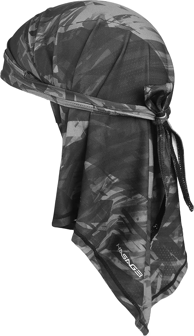Bandanas Skull Caps for Men, Women Breathable Neck Gaiters, Sweat Wicking Do Rags Head Wraps, Helmet Liner Durag
