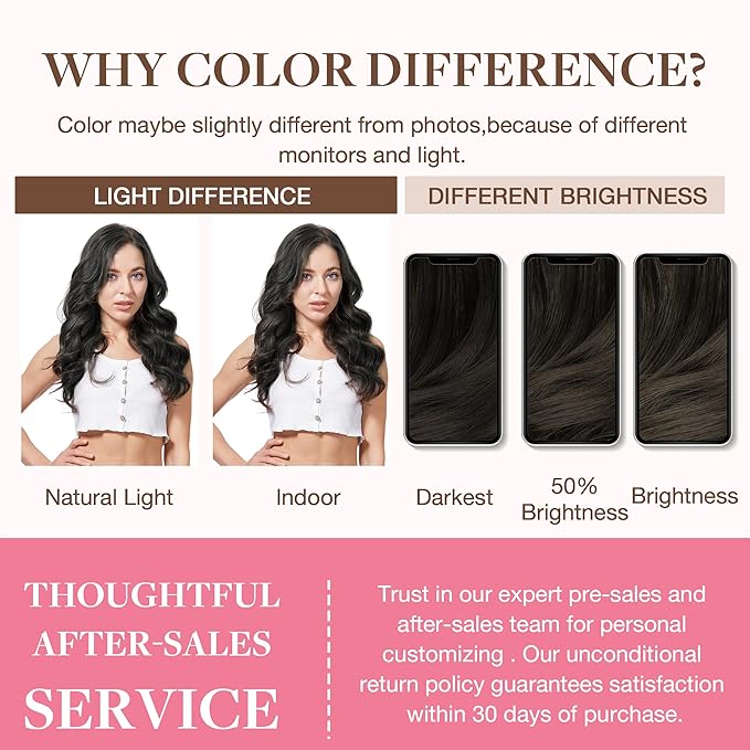GOO GOO Clip in Hair Extensions Real Human Hair, Remy Human Hair Extensions Clip ins for Women, Natural Human Hair, 24inch 160g 7Pcs, 1C Mocha Brown