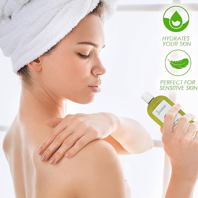 Soapeauty Extra Virgin Olive Oil | 100% Pure & Natural Unrefined Cold-Pressed Carrier Oil | Massage & Body Oil | for Skin, Face, Hair, and Soap Making | Carrier for Essential Oils - 16 Fl Oz