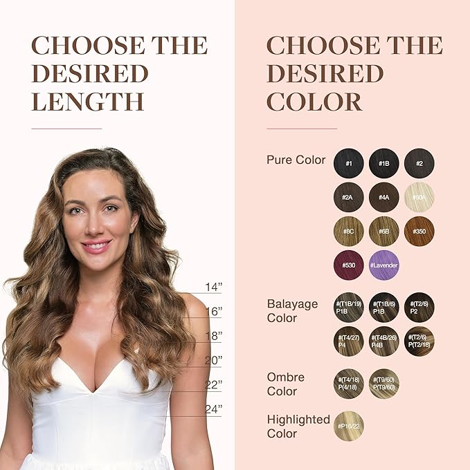 GOO GOO Clip in Hair Extensions Real Human Hair, Remy Human Hair Extensions Clip ins for Women, Natural Human Hair, 16inch 160g 7Pcs, #4/27/4 Balayage Chocolate Brown to Caramel Blonde