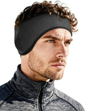 beister Ear Warmers for Women and Men, Fleece Winter Running Headbands with Ear Muffs, Windproof Thermal for Outdoor Sports