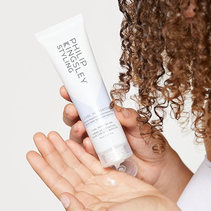 PHILIP KINGSLEY | Curl Activator | Curl Defining and Enhancing Gel | For Curly and Wavy Hair types | Natural Curl Enhancer Styling Product with Medium Hold | 3.3oz