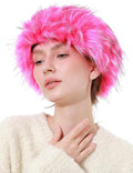 Faux Fur Headband for Women Winter Earwarmer Earmuff with Elastic