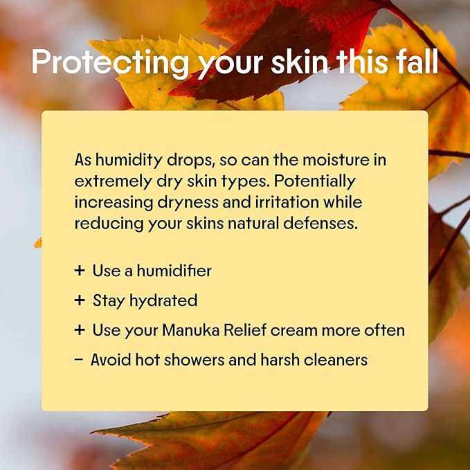 Clearbody Organics Manuka Honey Cream for Eczema & Dry Skin - Manuka Honey Ointment - Colloidal Oatmeal, Aloe & Natural Ingredients - Fast Relief Lotion for Reactive Skin - No Greasy Residue - 1 oz