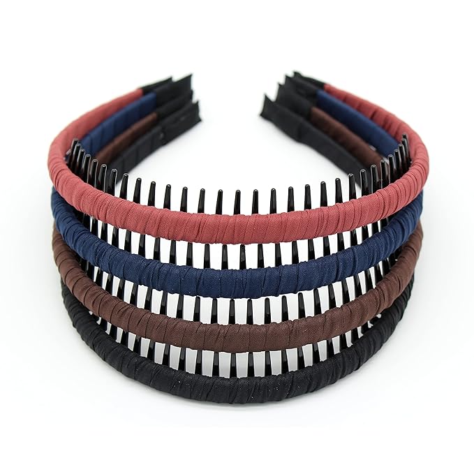 teeth comb headbands for women with hair hairbands fashion hair accessories Non-slip head bands ladies (4 color)