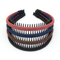 teeth comb headbands for women with hair hairbands fashion hair accessories Non-slip head bands ladies (4 color)