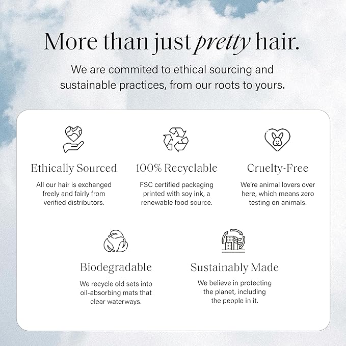 Luxy 100% Remy Human Hair – Halo Clip-In Hair Extensions –Natural Looking Volume & Length - One-Piece - Easy 5-Min Application 180 grams 20" Off Black Halo