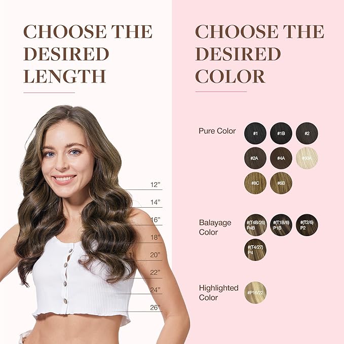 GOO GOO Clip in Hair Extensions Real Human Hair, Remy Human Hair Extensions Clip ins for Women, Natural Human Hair, 24inch 150g 9Pcs, #1B/6/1B Balayage Natural Black to Chestnut Brown