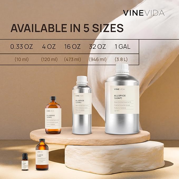 VINEVIDA Melissa Leaf Essential Oil 10 mL - Pure, Undiluted