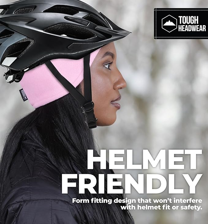 Tough Headwear Winter Headbands for Women - Ear Warmers - Ear Muffs for Winter - Fleece Headband for Men & Women for Cold Weather
