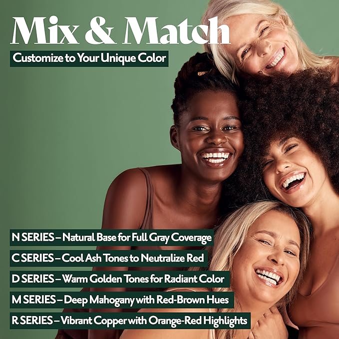 Herbatint Permanent Hair Dye - 7N Blonde - For Up To 100% Gray Coverage of Resistant Gray Hair - Ammonia-Free, Alcohol-Free & Vegan - Salon Influenced Hair Color 5.75 fl oz (4 Pack)