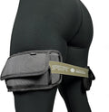 BADONKA Band Protective Sleeves for Booty Bands - Includes 3 Optional Fabric or Latex Resistance Loops - 3 Resistance Levels - Glute & Leg Workout Bands for Women & Men