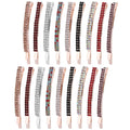 18 Pieces Rhinestone Bobby Pins Crystal Hair Clips Hair Pin Sparkling Hair Barettes Sytling Decorative Accessories for Women and Girls