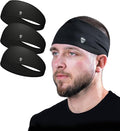 Gymreapers Workout Headbands for Men & Women-Comfortable Sweat Absorbing Band to Keep Hair Back During Running Sports Gym Cycling and Outdoor Activities