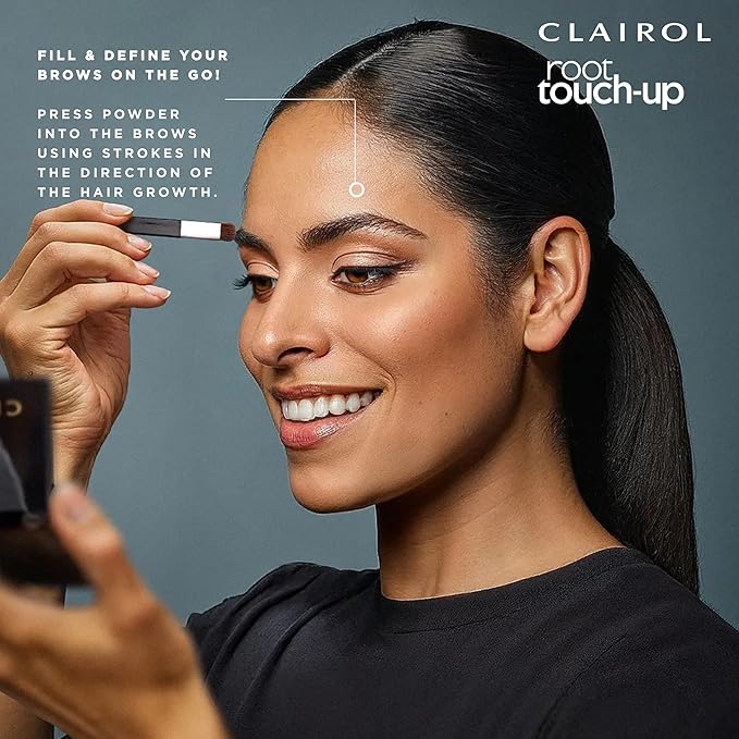 Clairol Root Touch-Up Temporary Concealing Powder, Light Brown Hair Color, Pack of 1
