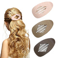Flat Hair Clips for Women Girls, Matte Flat Claw Clips, Strong Styling Large Hair Clips for Thick Hair and Fine Hair,French Duckbill Hair Clip