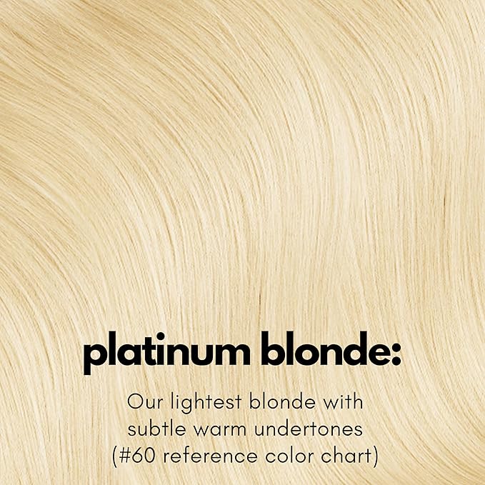Irresistible Me Real Human Hair Extensions Clip Ins – 100% Human Hair Clip In Extensions for Length & Volume – Invisible Extension – Heat Resistant & Dyeable – Platinum Blonde, 24 Inches