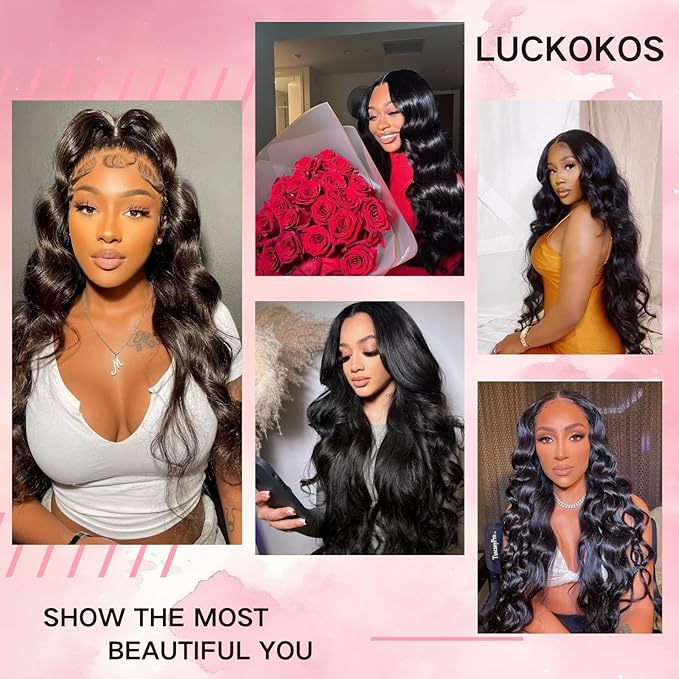 22 Inch 13x6 Body Wave Lace Front Wigs Human Hair 200 Density HD Transparent Lace Front Wigs for Black Women Glueless Frontal Wigs Human Hair Pre Plucked