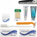 Moda West 96 Kits - Bulk Case of Wholesale Deluxe Toiletries for Men, Women, Travel, Charity, Homeless Shelters, 96 Disposable Hygiene Kits, Perfect for Hotels, Emergency Prep, and Donations