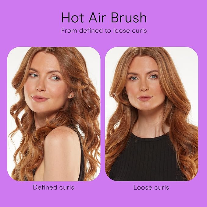 INFINITIPRO BY CONAIR Hot Air Styling Brush Set with 2-Inch and 1.5-Inch Bristles