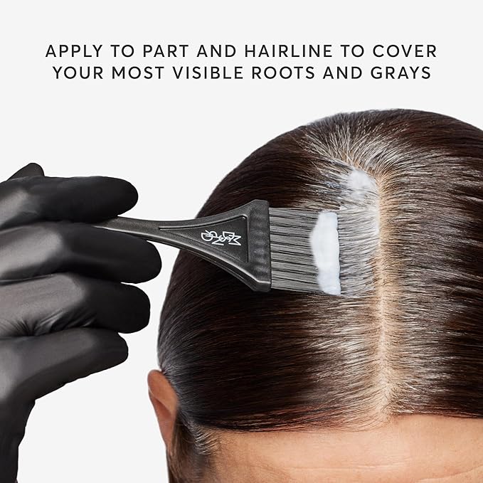 Madison Reed Root Perfection Permanent Root Touch Up, Light Brown 7N Alba, 10 Minutes for 100% Gray Root Coverage, Ammonia-Free Hair Dye, Two Applications