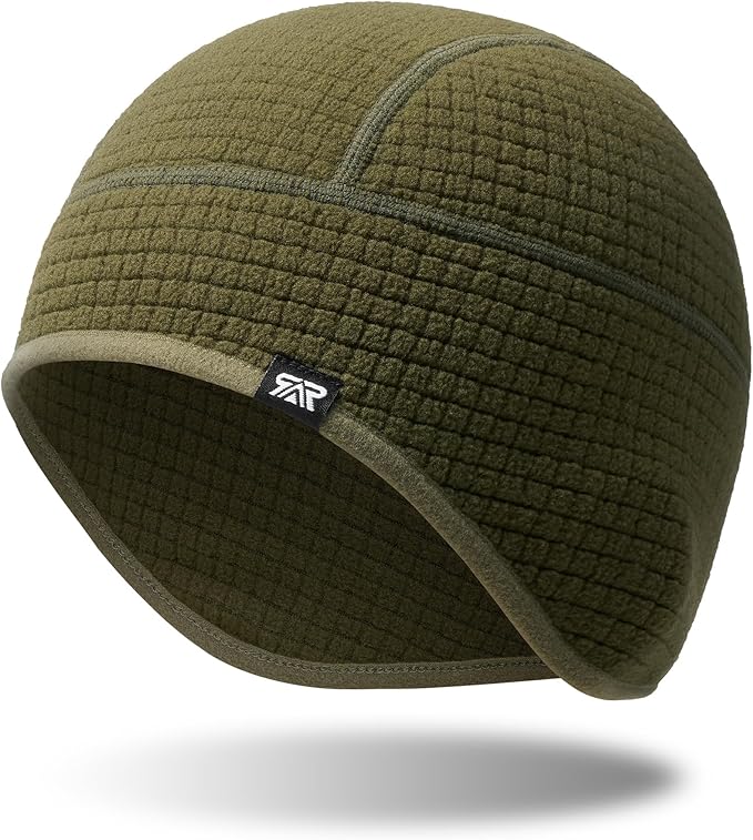 Skull Cap Helmet Liner, Winter Thermal Cycling Cap for Men & Women, Lightweight Cycling Hat for Biking Running Outdoor Work