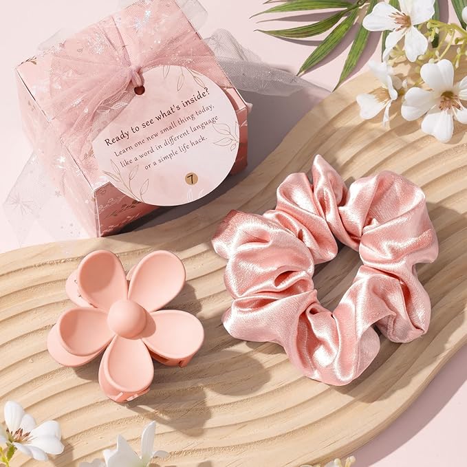 Christmas Gifts for Women & Teenage Girls, 10 Day Self Love Challenge to Unlock 10 Wrapped Spa Gift Baskets, Tween Teen Girl Trendy Stuff Bath Shower Sets Self Care Birthday Gifts Stocking Stuffers