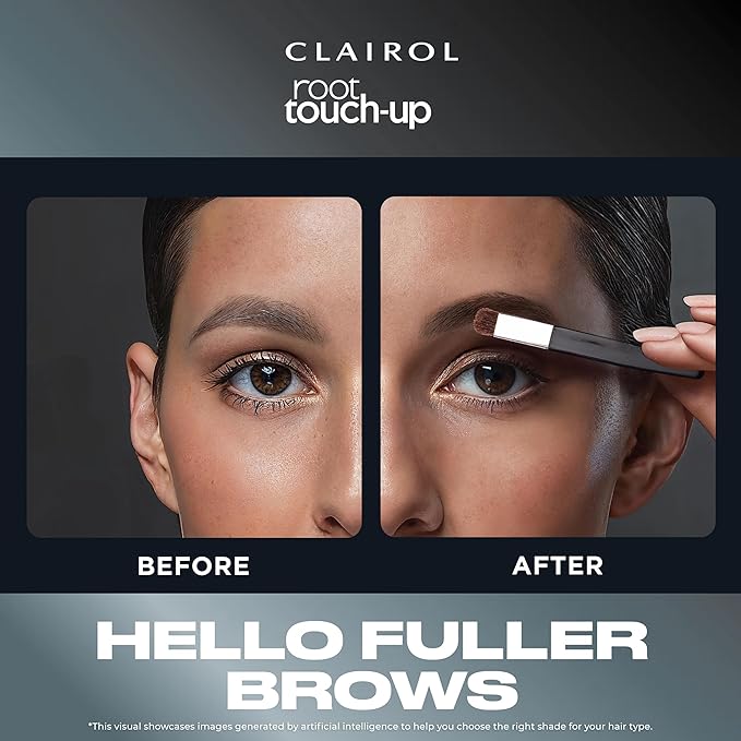 Clairol Root Touch-Up Temporary Concealing Powder, Light Brown Hair Color, Pack of 3
