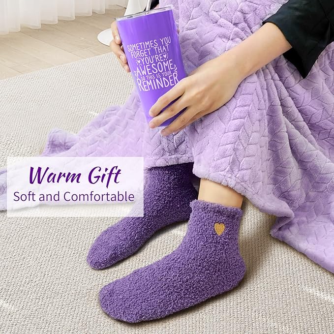 Spa Gifts for Women, Lavender 16 Pcs Self Care Gifts for Women, Birthday Christmas Gift Basket for Mom Wife Girlfriend Her Sister, Thank You, Get Well, Sympathy Inspirational Care Package Spa Basket