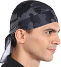 Cooling Helmet Liners - Do Rag Skull Caps for Men - Cooling Head Wraps, Hard Hat Liner - Motorcycle Pirate Bandana