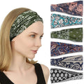 IVARYSS Headbands for Women, Non-Slip, Premium Stretchy Head Bands Hair Accessories,Wear for Yoga, Fashion, Working Out, Travel or Running, 6 Pack, Boho
