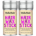 Dolahair Hair Wax Stick for Flyaways, Smoothing, and Slick Back - Hair Pomade for Women and Kids (2 Pack)