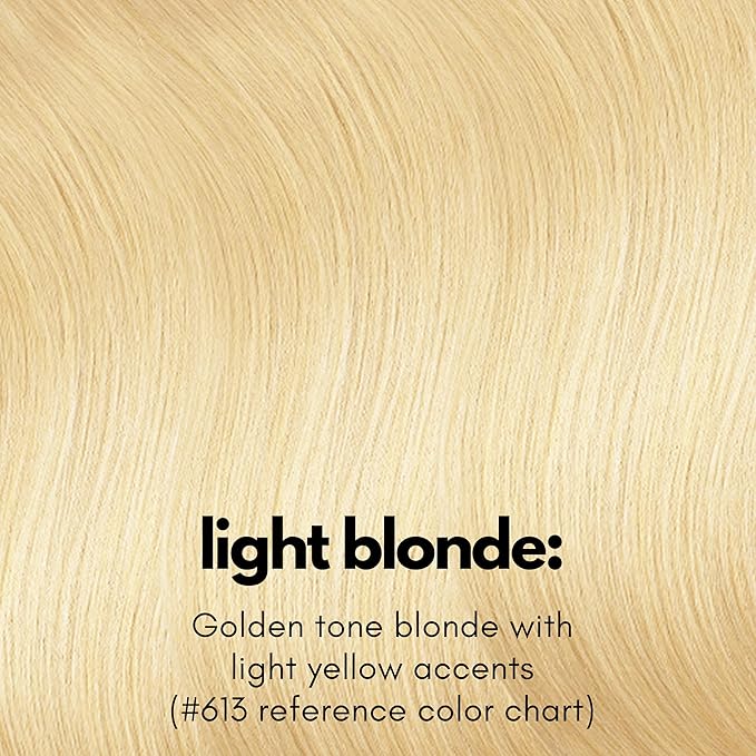 Irresistible Me Real Human Hair Extensions Clip Ins – 100% Human Hair Clip In Extensions for Length & Volume – Invisible Extension – Heat Resistant & Dyeable – Light Blonde, 20 Inches