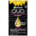 Garnier Hair Color Olia Ammonia-Free Brilliant Color Oil-Rich Permanent Hair Dye, 2.11 Platinum Black, 1 Count (Packaging May Vary)