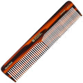 Kent 16T Tortoise Fine and Wide Tooth for Daily Grooming,Handmade Styling Comb for All Hair Types,Wet or Dry Hair Detangling Comb for Men and Women,Saw Cut Hand Polished,Made in England