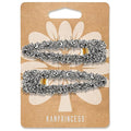 2PCS Rhinestone Hair Clips,Snap Hair Accessories,Decorative Hair Clips,Rhinestone Barrettes For Women Girls(SET9)