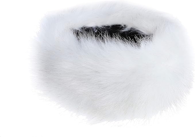 sy soul young Faux Fur Headband with Elastic for Women's Winter Earwarmer Earmuff