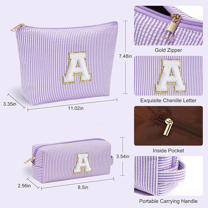 YOOLIFE Christmas Gifts For Teenage Girls Birthday Gift for Girls Makeup Bag Cosmetic Bag Teacher Gifts for 3 4 5 6 7 8 9 10 11 12 13 Year Old Girl Christmas Gift For Women M