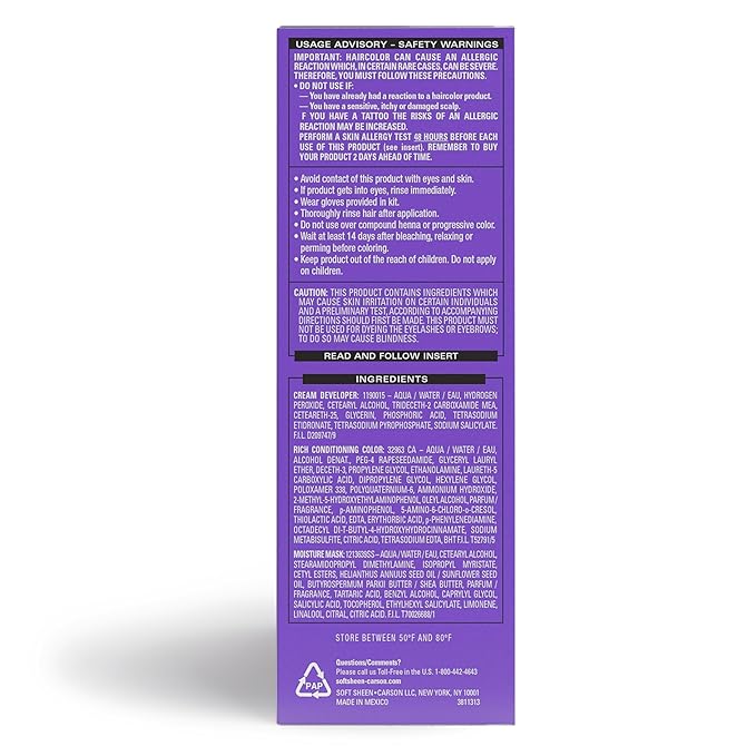 SoftSheen-Carson Dark and Lovely Fade Resist Rich Conditioning Color, Vivacious Red 394 (Pack of 2)
