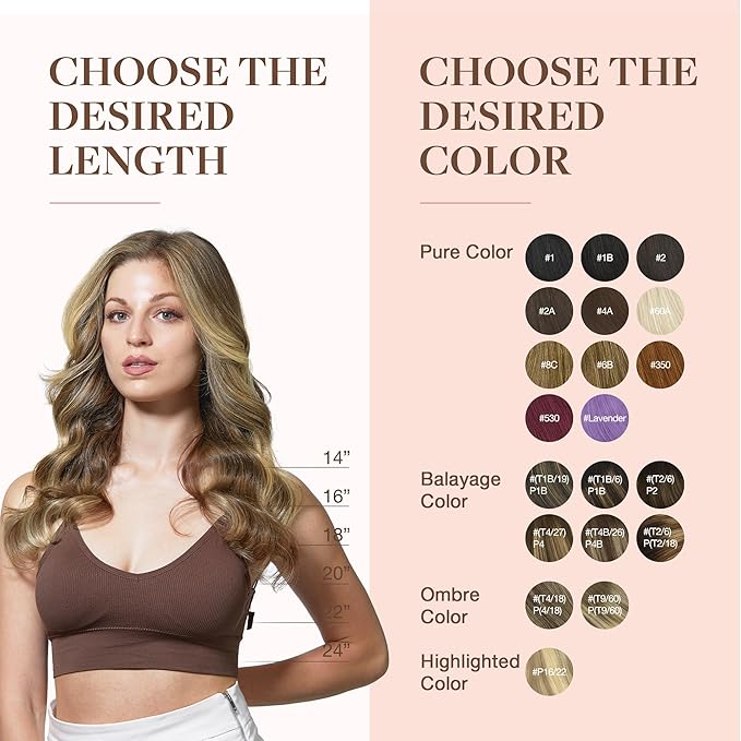GOO GOO Clip in Hair Extensions Real Human Hair, Remy Human Hair Extensions Clip ins for Women, Natural Human Hair, 14inch 120g 7Pcs, 5A/90/16F Bahamian Balayage