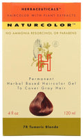 naturcolor Haircolor - Turmeric Blonde Hair Dye, 4 Fl Oz (7R)