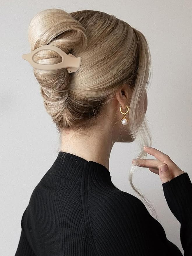 3 Styles 12PCS Hair Clips for Women Small Medium Big Claw Clips for Thin Thick Hair 4.6'' Flat Hair Claws 2'' Rectangle Hair Claw Small Flower Clips Combination |Hair Accessories for Women