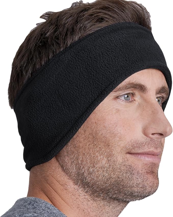 Tough Headwear Winter Headbands for Women - Ear Warmers - Ear Muffs for Winter - Fleece Headband for Men & Women for Cold Weather