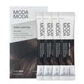 MODAMODA Water Coloring Hair Dye - Individually Packed Water-Activated Dark Brown Hair Color Powder with Polyphenols - Gentle, Vegan and for All Hair Types (0.35 oz, 4 Packets)