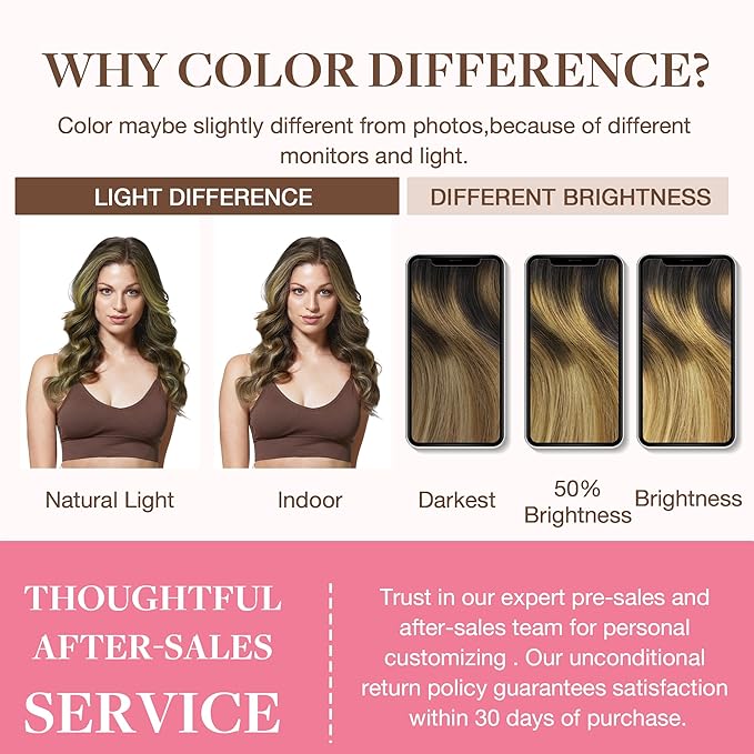 GOO GOO Clip in Hair Extensions Real Human Hair, Remy Human Hair Extensions Clip ins for Women, Natural Human Hair, 20inch 150g 7Pcs, 2/6/18 Balayage Brown to Dirty Blonde