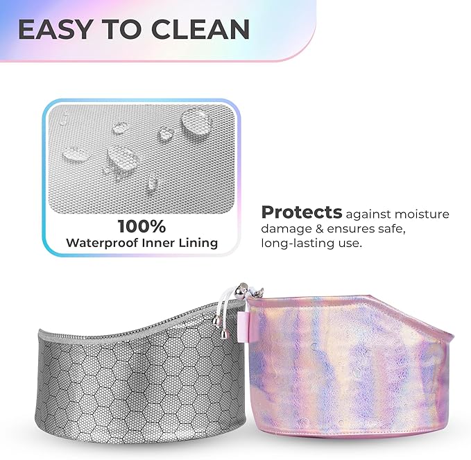 Heating Cap for Deep Conditioner w/10-level Heats Up Quickly, Hair Steamer for Natural Black Hair Home Use - Thermal Heat Cap for Treatment, Great for Deep Conditioner - Portable, Waterproof