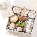 Spa Gifts for Women Bath Gift Set, Freesia & Jasmine Relaxing Spa Gift Basket Home Bath Set Self Care Kit Care Package Thank You Christmas Birthday Gifts for Women Mom Her Friend Sister Teen Girl Wife