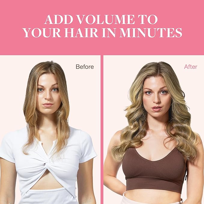 GOO GOO Clip in Hair Extensions Real Human Hair, Remy Human Hair Extensions Clip ins for Women, Natural Human Hair, 24inch 160g 7Pcs, 5A/90/16F Bahamian Balayage