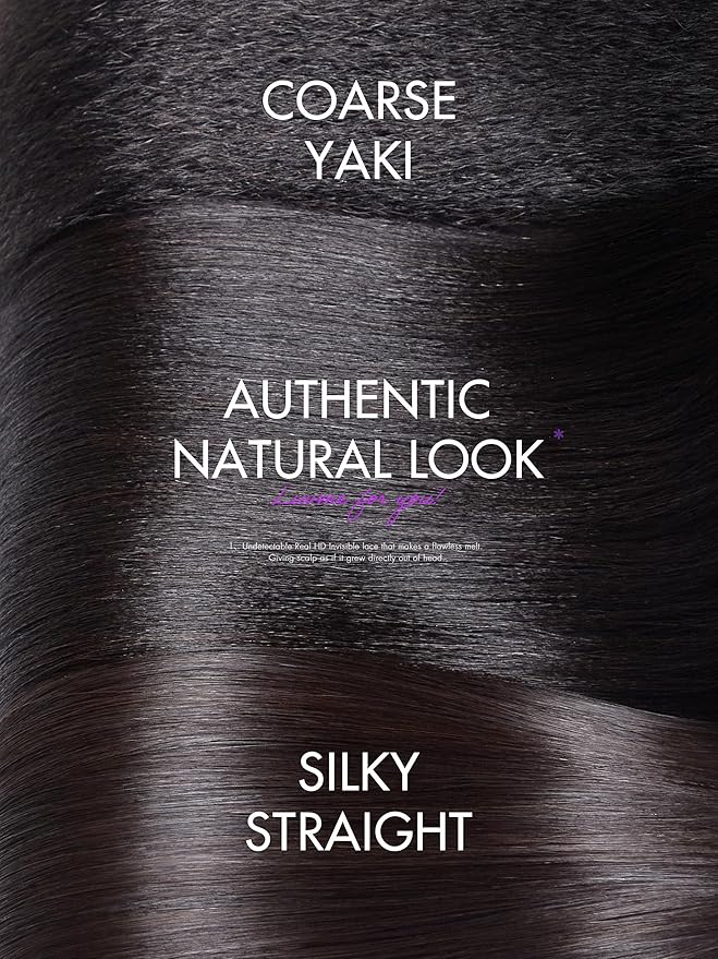LUVME HAIR 10 Inch Light Yaki Straight Bob Wig Human Hair, Undetectable HD Lace Glueless Bob Wigs Human Hair Pre Plucked, Pre Cut Lace Wig Short Black Blunt Cut Bob Wigs
